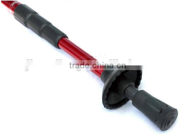 2015 Latest ladies walking stick with light alpen stock climbing Factory Direct