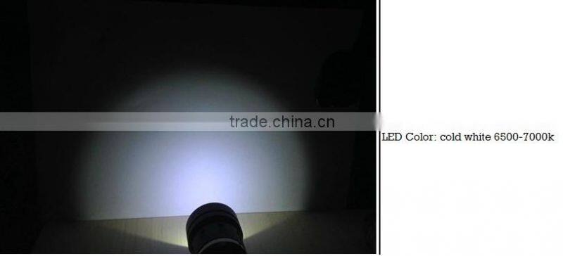 High performance CREE XM-L2 U2 Scuba underwater 1*18650 battery photography car diving video recorder