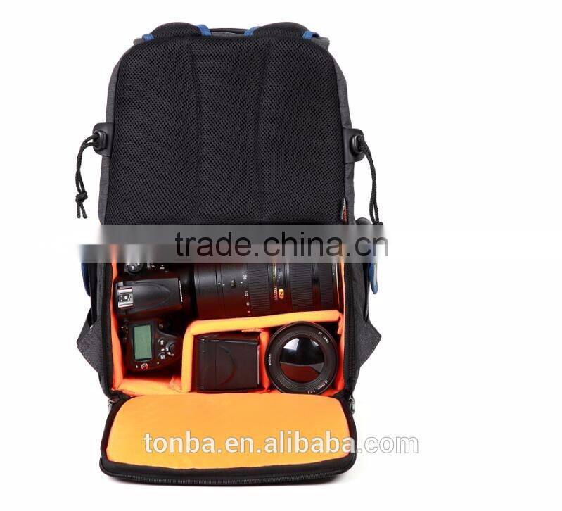 Multifunctional Theif-proof Professional Camera Bag and Photography Bag with Add Lens for Trekking