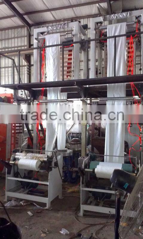 SJ65-FM800 PE double head film blowing machine