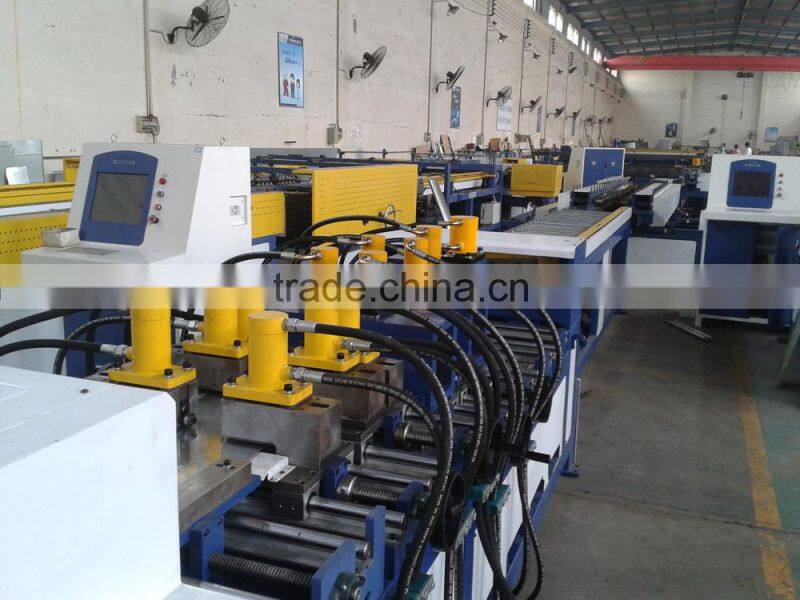 Volume damper production line; volume damper making machine