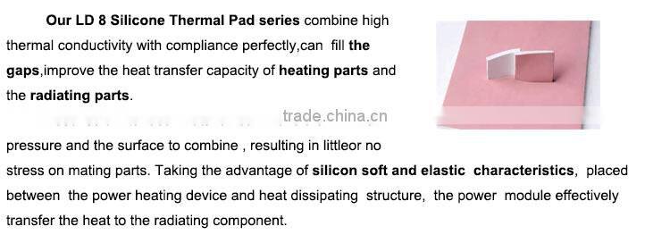 1.0~5.0 w/m.k Silicone Thermal Gap Pad