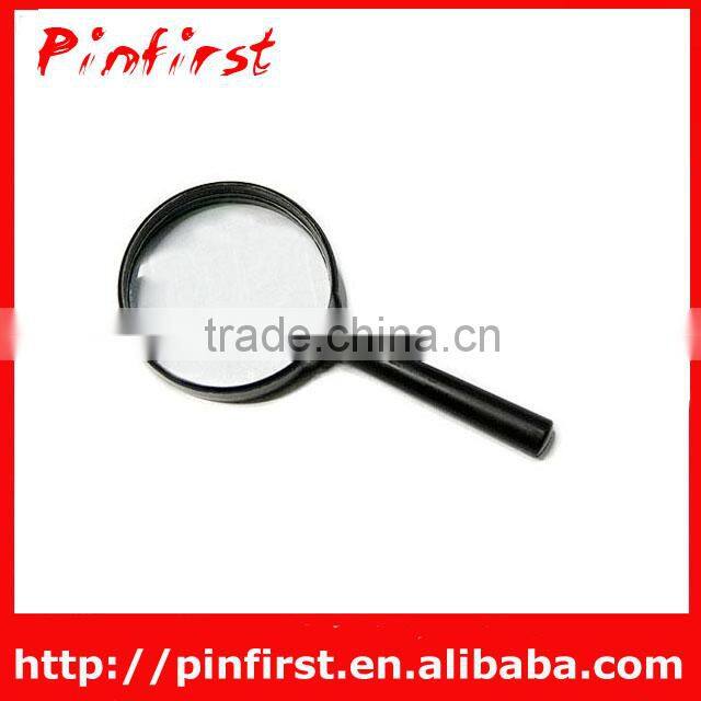 4X Plastic Medium Magnifying Glass With Handle