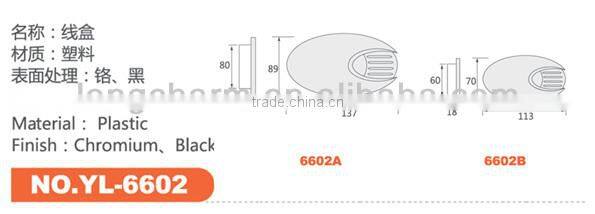 multifunctional metal cable gromment round office cable organiser made in China