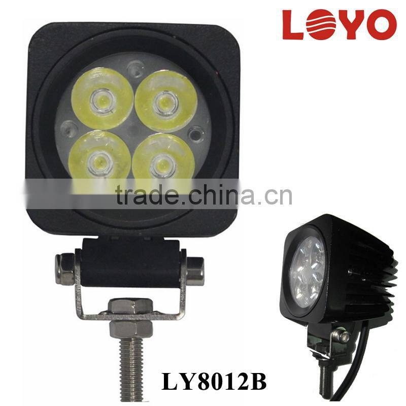 China manufacturer 12w LED driving lights 12v LED tractor work light 24v working of LED