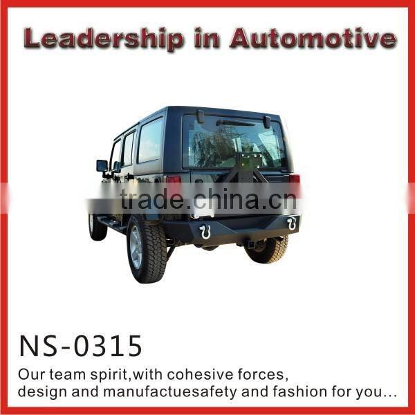 High Quality Rear Stainless Steel Bumper for Jeep wrangler jeep jk 4x4