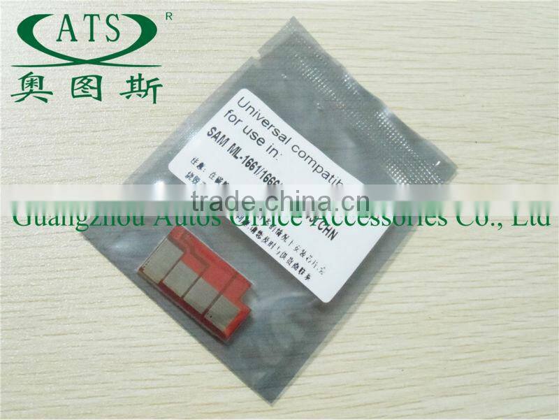 laser printer spare part reset toner cartridge chip compatible for SAMSUNG ML1660/ 1661 /1665/ 1666/ 1667
