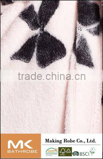 Warm Sexy Women Coral Fleece Bathrobe
