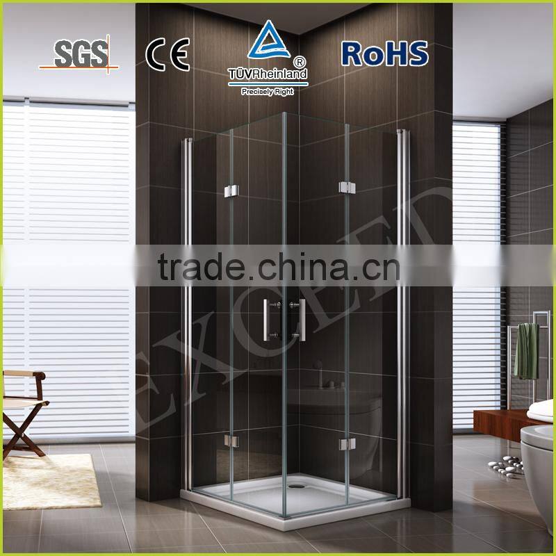 Pivot system and hinge 6MM tempered glass shower enclosure EX-213L