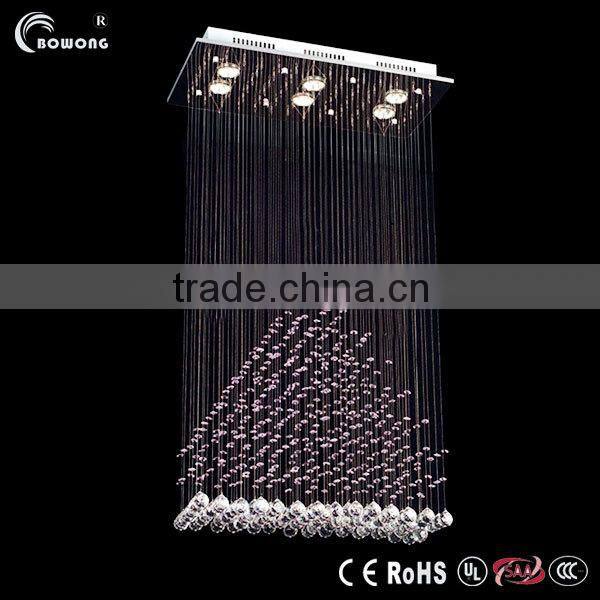 Crystal ceiling hanging pendant lamp