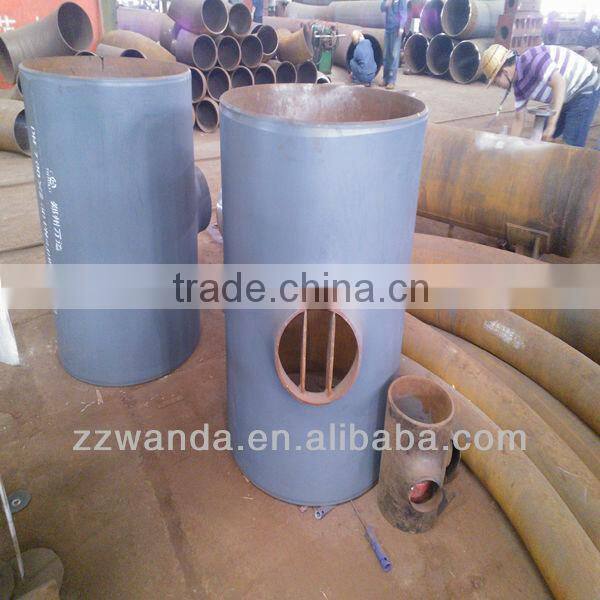 China High pressure seamless equal barred tee