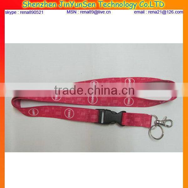 sublimation printing lanyards with metal hook