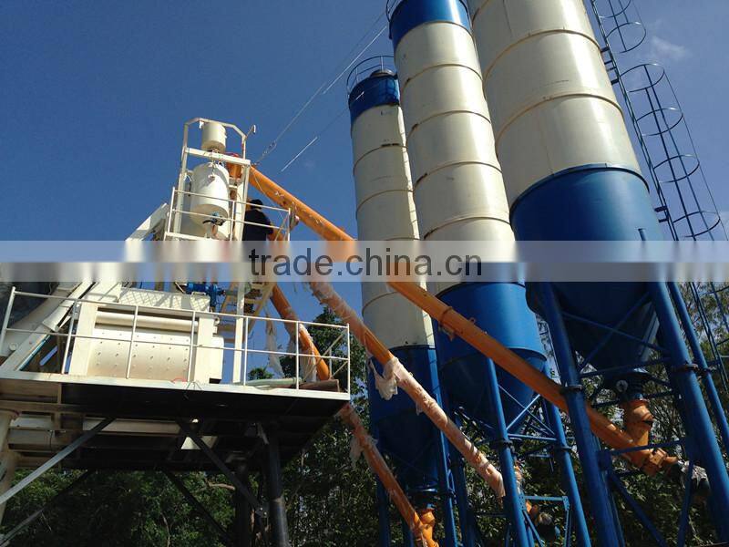 ready mixed concrete batching plant 50m3/h,good after-service cement mixing plant