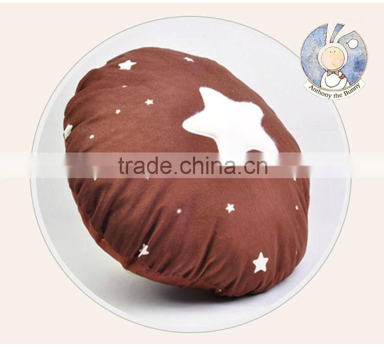 New Design Polar Fleece Star Pillow Blanket As Gift