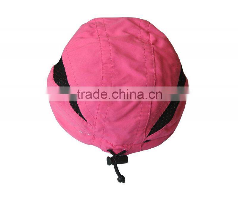 customized microfiber running baseball cap