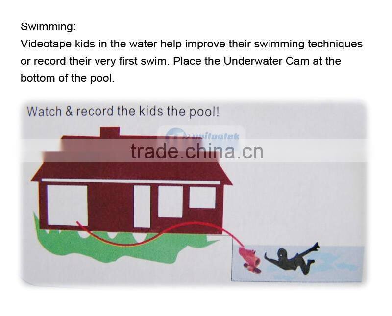 2015 New 800TVL 12 White Brignt Light 7" TFT Color LCD Underwater Fishing Camera Fish Finder Video Camera Aluminum Case