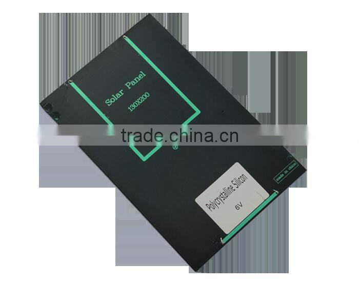 OEM 4.2W 6V Small size pet laminated mini solar panel for garden lamp