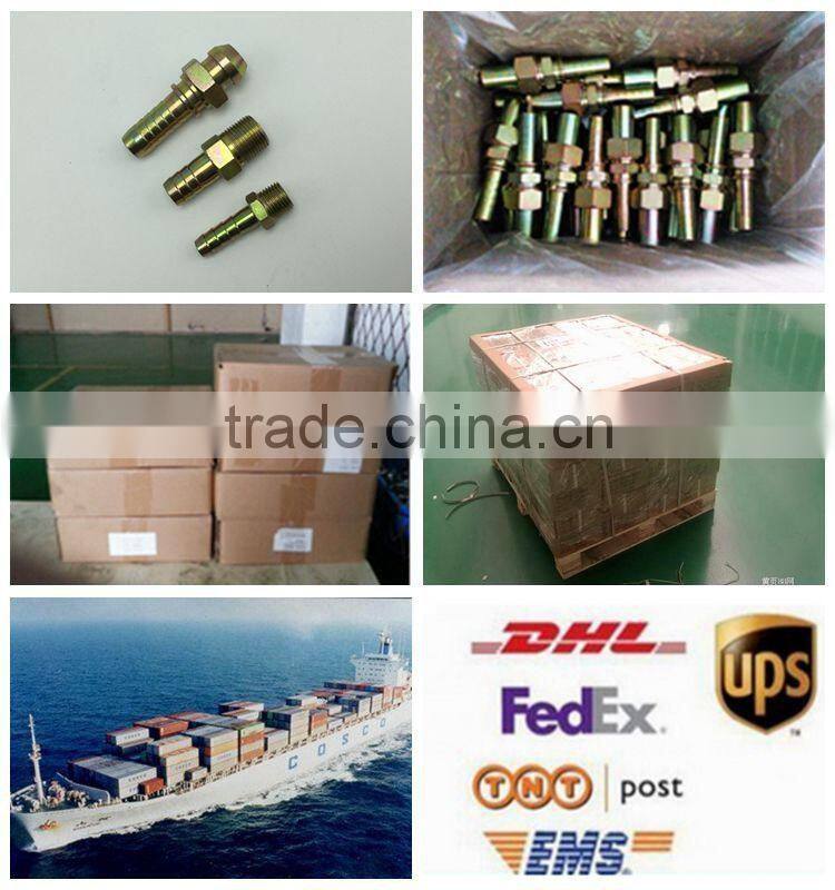 brass male hydraulic fitting reducing hollow hydraulic plug