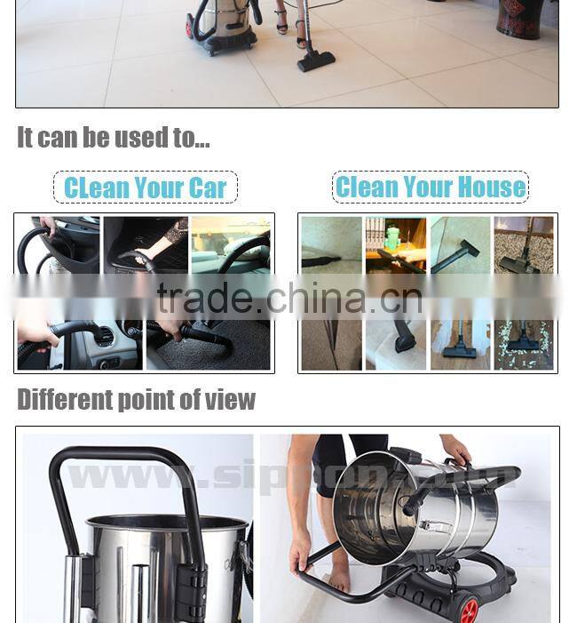 Hot selling 50 Litres wet and dry industrial vacuum cleaner
