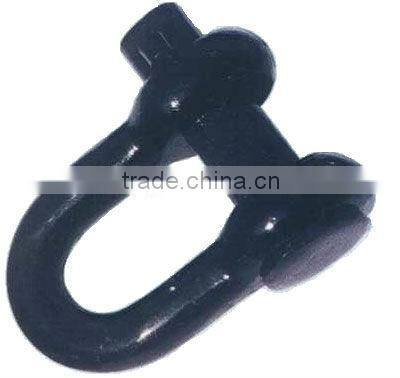 D Forelock Shackle Fitted with Oval Pin