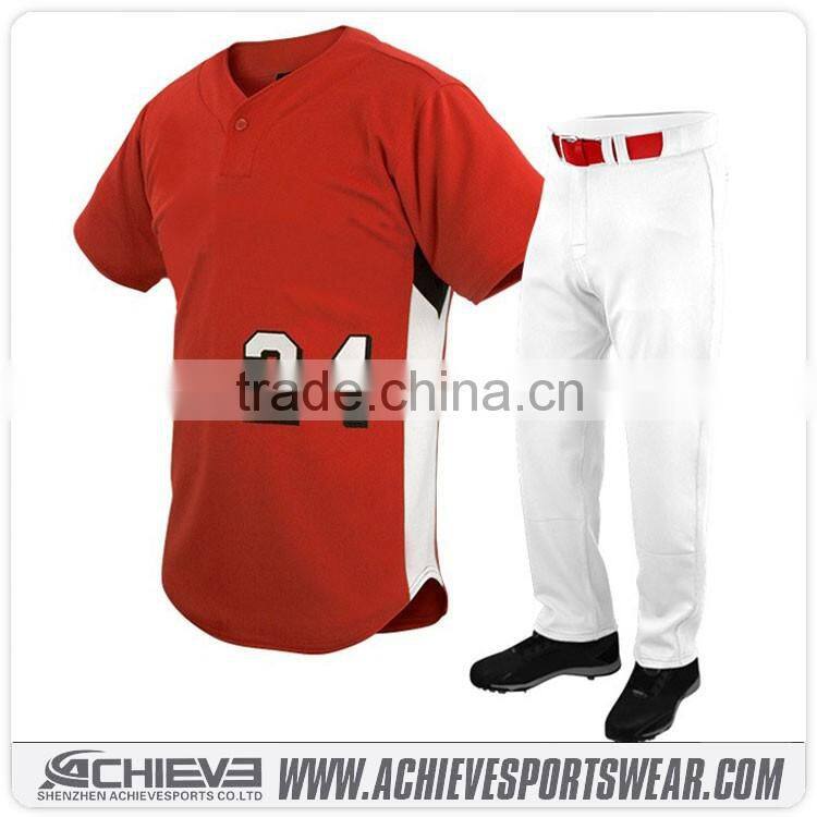 2016 sublimated baseball jersey wholesale custom baseball shirts