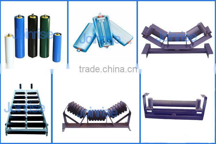 belt conveyor carrier roller,rubber conveyor roller,conveyor rubber roller