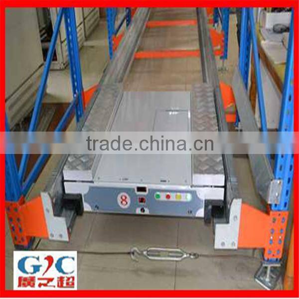 Electric Rail Guided Vehicle for Warehouse Storage