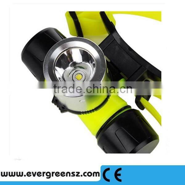 Outdoor searching flashlight torch and long distance diving flashlight