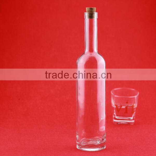 Excellent quality glass liquor bottles new glass spirit bottle 700ml shape empty glass bottle