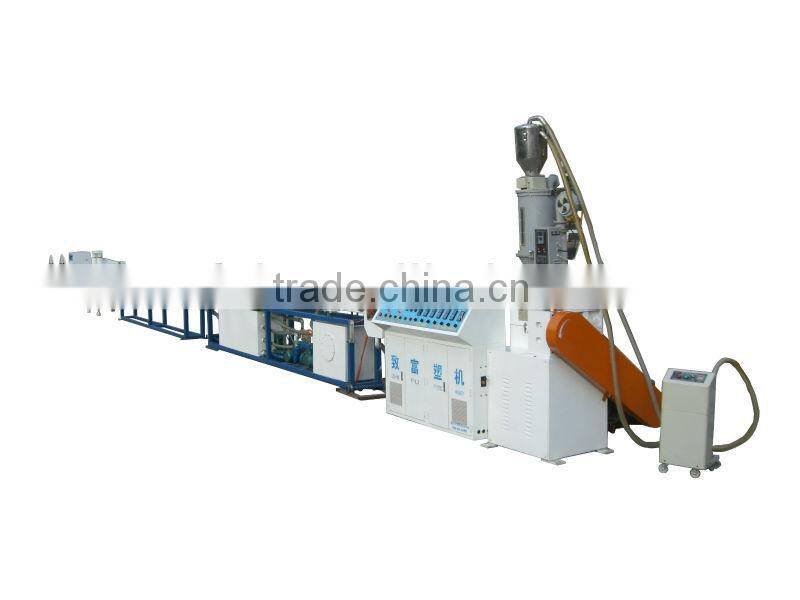 PE plastic pipe making machine