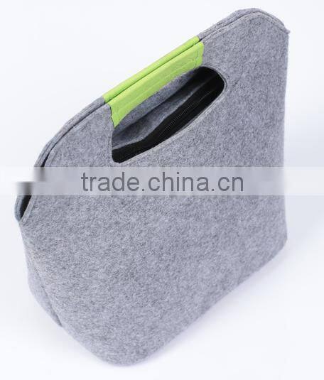 fashion felt cooler bag set