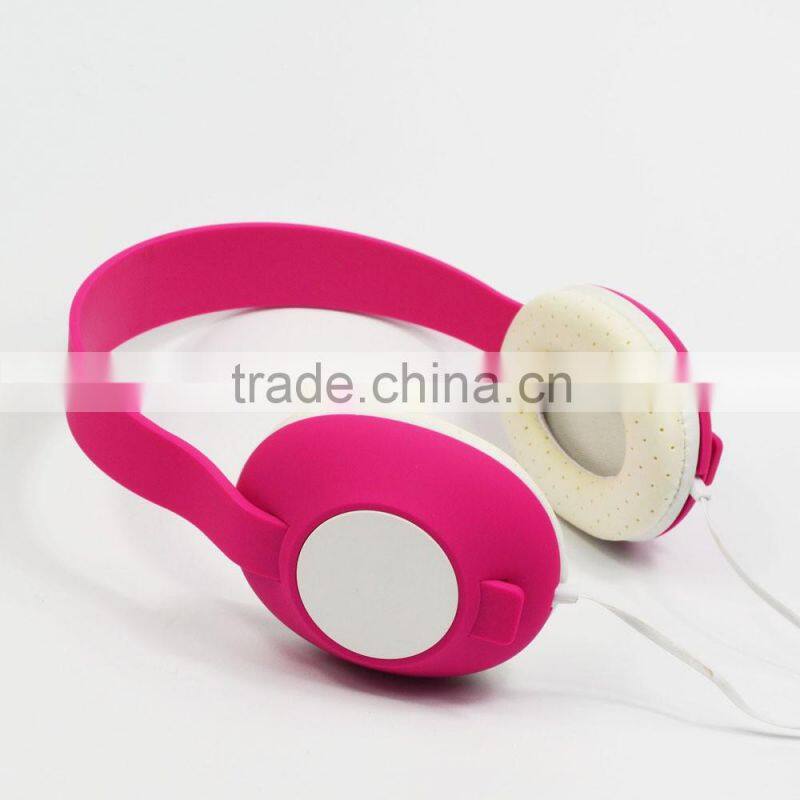 dull polish computer headset computer headphone