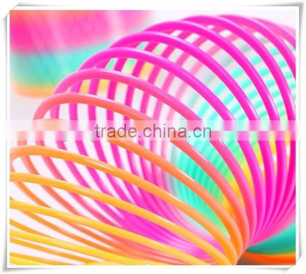 Colorful Slinky Ring Toys Sweets, Mini Rainbow Spring Candy Toy