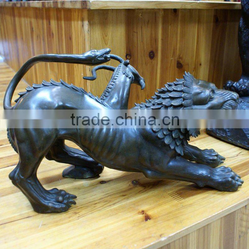 Beautiful sports sculpture bronze