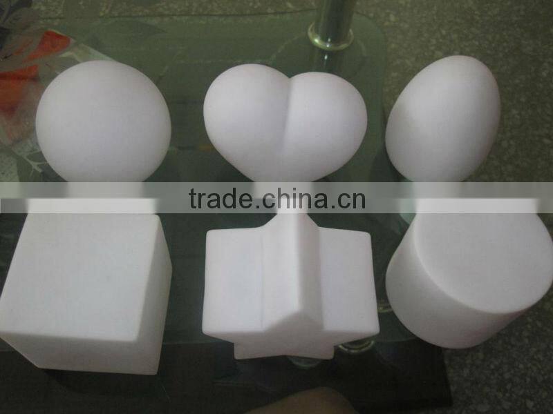 colour changing led cube shape light lamp for wedding decoration