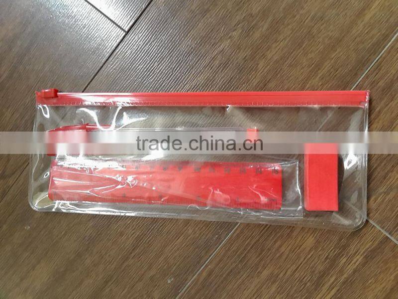 Customer Student pvc bag stationery set