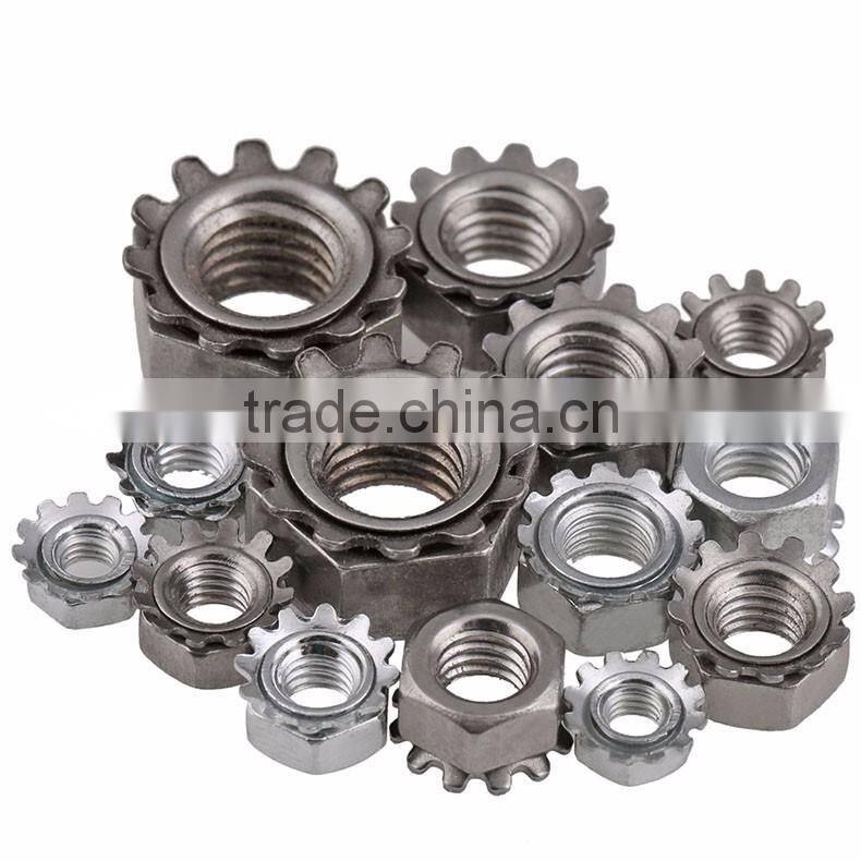 Mass supply fine workmanship high quality carbon steel kep nuts m10