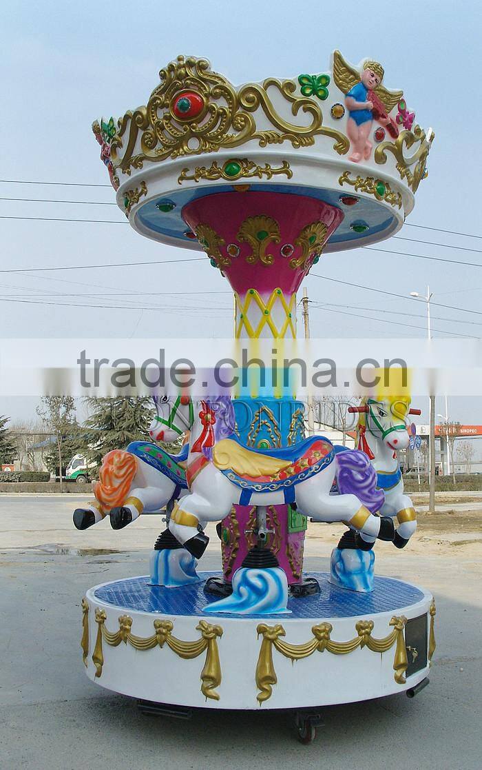 Mall Entertainment Equipment For Sale Children Merry Go Round Horse Kids Carousel Ride