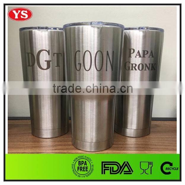 promotional vacuum stainless steel 30oz insulated tumbler