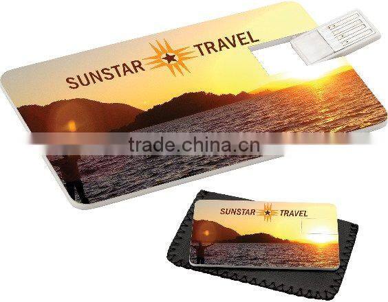 promotional gift metal business card usb flash drive