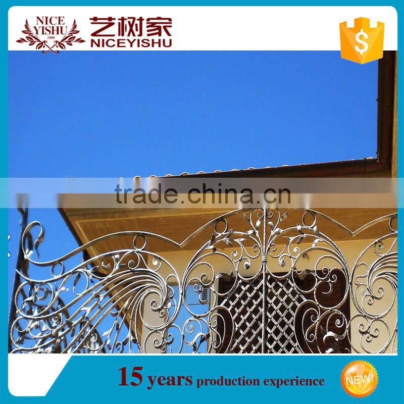 modern forged iron balcony railing designs