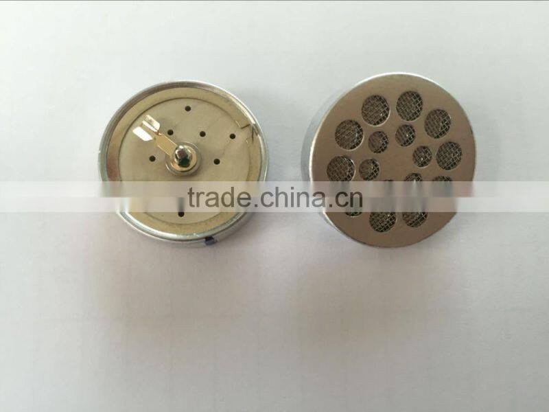 25X6.4mm -42dB big size capacity mic capsule for microphone unidirectional