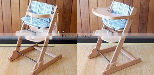 Wooden high chair / Baby high chair