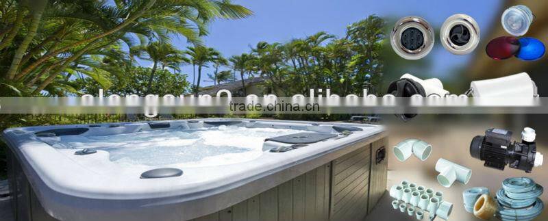 spa tub 3'' dual holes rotary spa jet