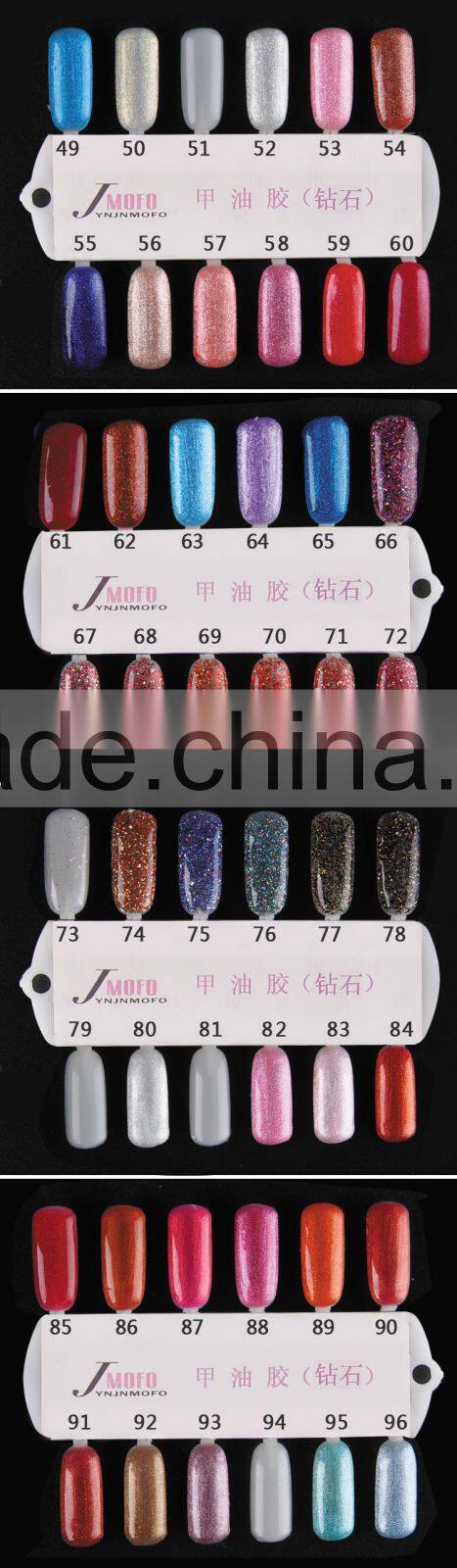 Best quality soak off uv gel polish 15ml nail uv gel polish with 128 colors