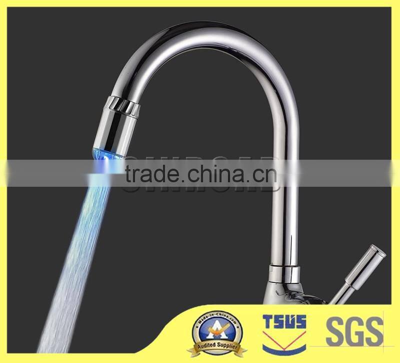 led shower head/Color Changing LED Water Saving Shower Head 8 inch Stainless Steel