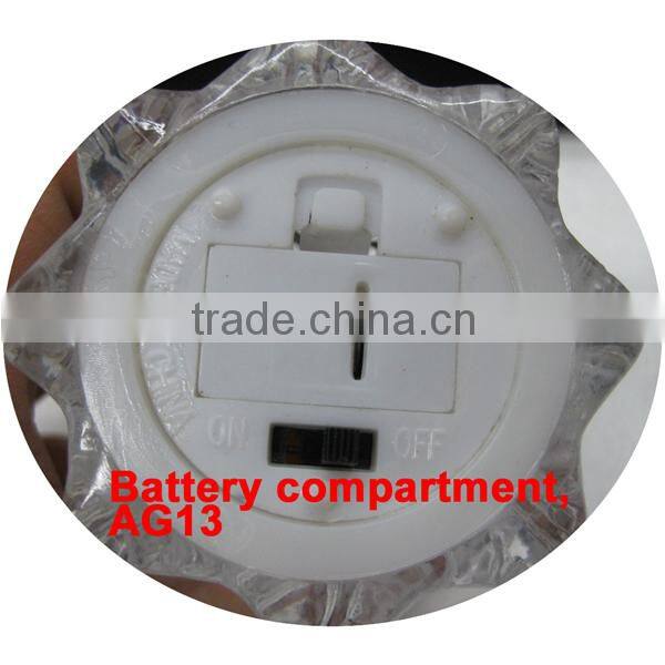 Holiday Christmas acrylic figurines Santa and snowman with hat & RGB led light