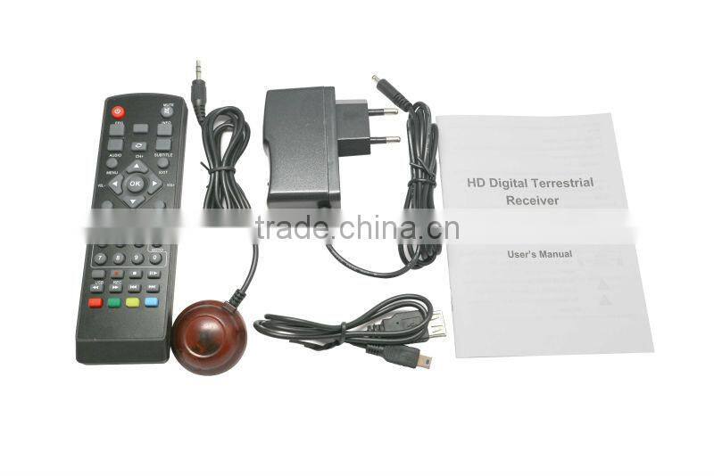 digital receiver set top box mini DVB-T 8606 good quality and factory price support USB