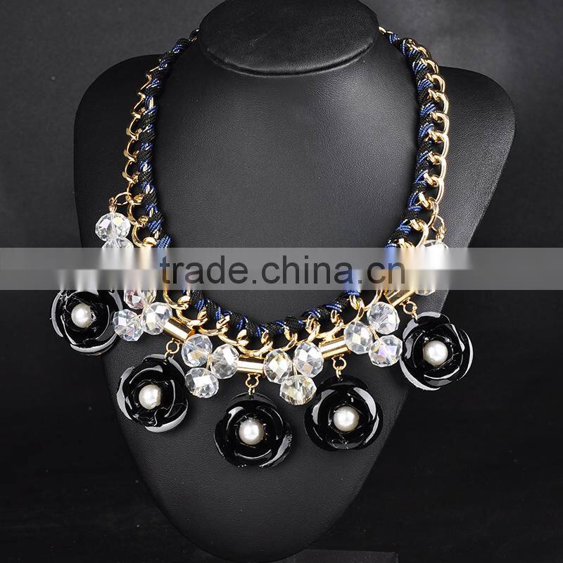 Alloy fashion necklace 2015 branded jewelry