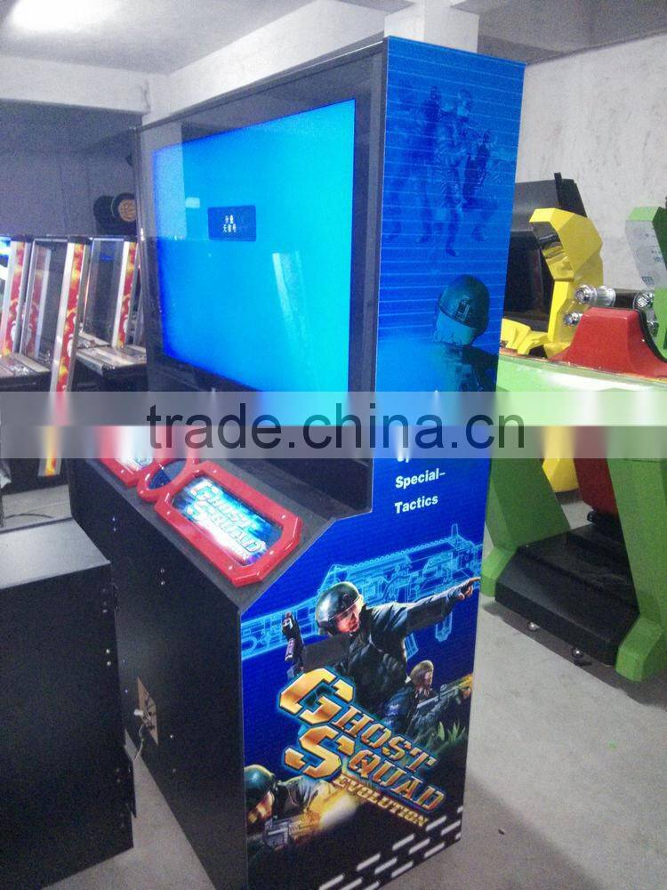 Gun Shooting Arcade Game Machine Ghost Squad shooting game machine Amusement Simulator Game